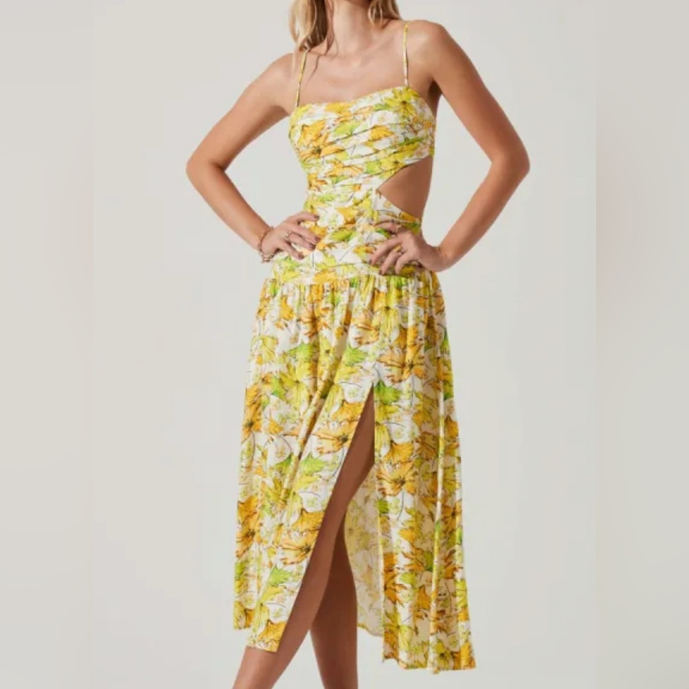 ASTR The Label Ambel Midi Dress